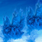 Pack GENDER REVEAL BLEU 4 Canons à poudre colorée jet de 8m | Location SONO77 Marne-la-Vallée