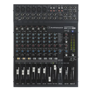 Location table de mixage Audiophony MX1224 | Console audio multi-entrées | SONO77 Lognes (77)
