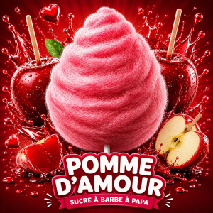 Lot de 5kg de sucre + 150 bâtons (goût au choix) | Barbe à papa | Location SONO77 Marne-la-Vallée
