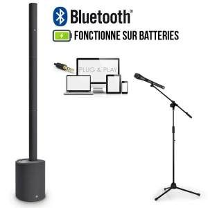 Pack micro Sono sur batterie 50 personnes | Location SONO77 Marne-la-Vallée