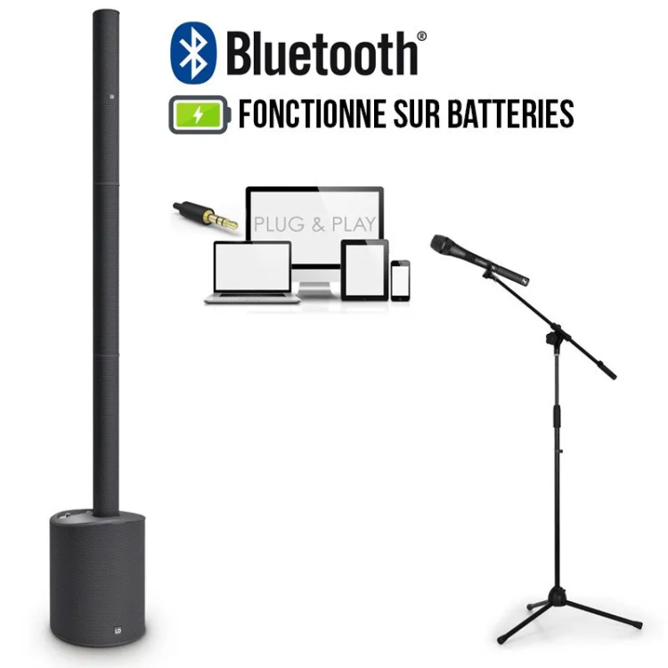 Pack micro Sono sur batterie 50 personnes | Location SONO77 Marne-la-Vallée