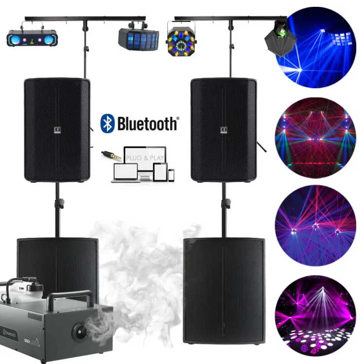 Pack sono + lumière 200 personnes 2000W | Location SONO77 Marne-la-Vallée