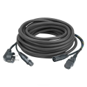 Câble hybride élec + XLR mono 10m | Location SONO77 Marne-la-Vallée