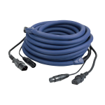 Câble hybride élec + XLR mono 3m | Location SONO77 Marne-la-Vallée