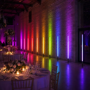 Pack de 4 tubes à led Ibiza magic-color-stick-1.8WH | Location SONO77 Marne-la-Vallée