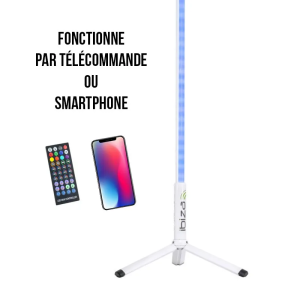 Pack de 4 tubes à led Ibiza magic-color-stick-1.8WH | Location SONO77 Marne-la-Vallée