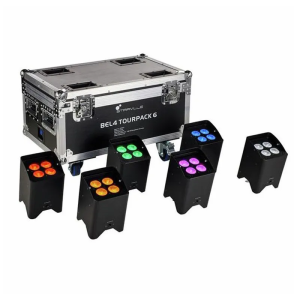 Pack 6 projecteurs à LED sur batteries | Location SONO77 Marne-la-Vallée