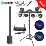 Pack MICRO sono + lumière 50 personnes 200W BLUETOOTH | Location SONO77 Marne-la-Vallée