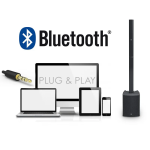 Pack sono + lumière 80 personnes 400W BLUETOOTH | Location SONO77 Marne-la-Vallée