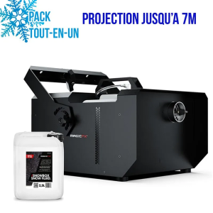 Pack soirée neige SnowBox MagicFX | Machine SFX | Location SONO77 Marne-la-Vallée