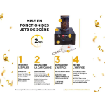 Effet jets de scène 6 artifices | Location SONO77 Marne-la-Vallée
