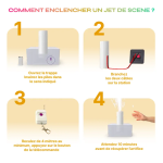 Effet jets de scène 6 artifices | Location SONO77 Marne-la-Vallée