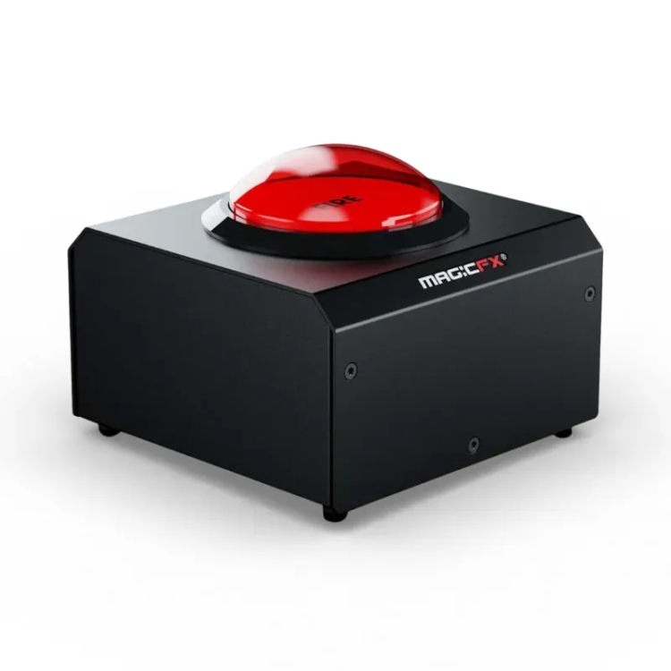 Buzzer lumineux rouge MagicFX Red Button | Location SONO77 Marne-la-Vallée