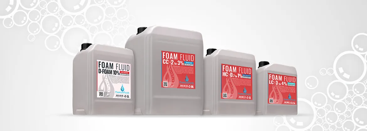 Liquide à mousse